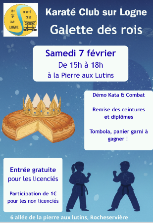 Galette des rois, le samedi 07 février 2026
